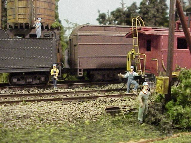 Watering the Locomotive